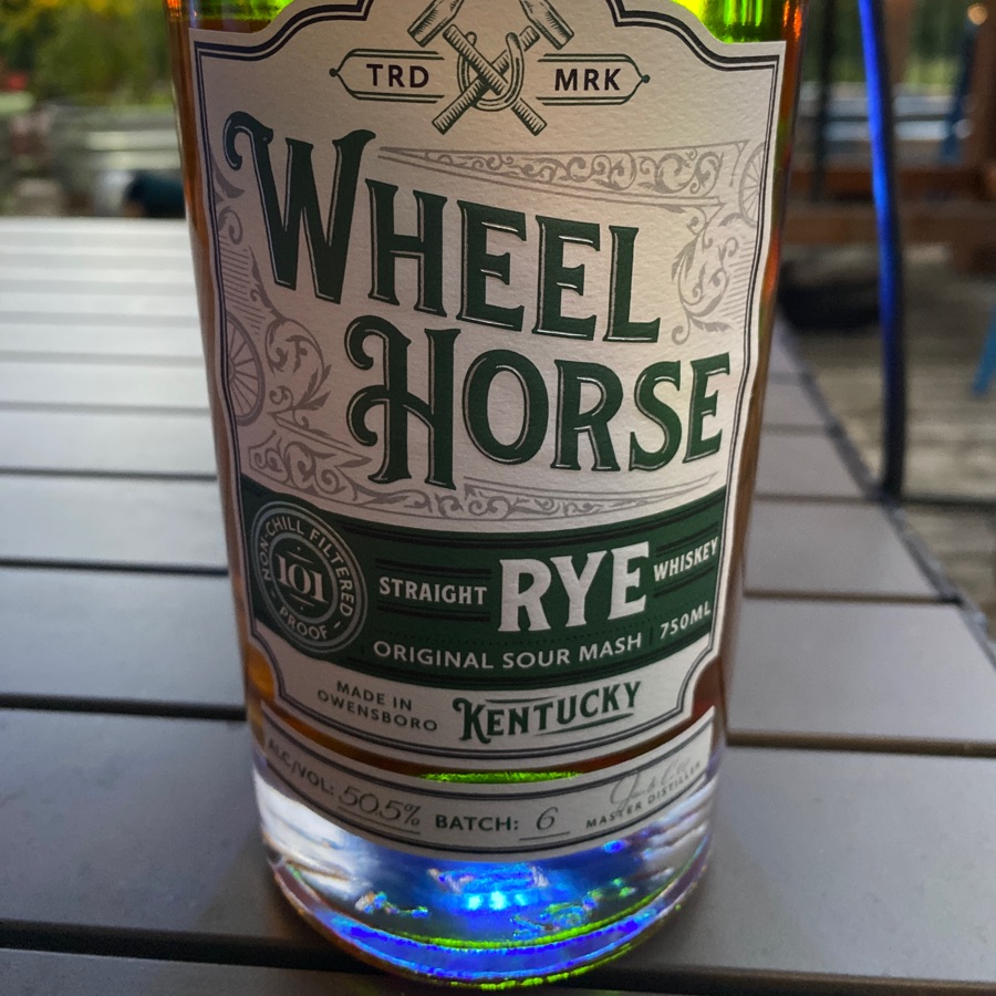 Wheel Horse Rye Batch 6