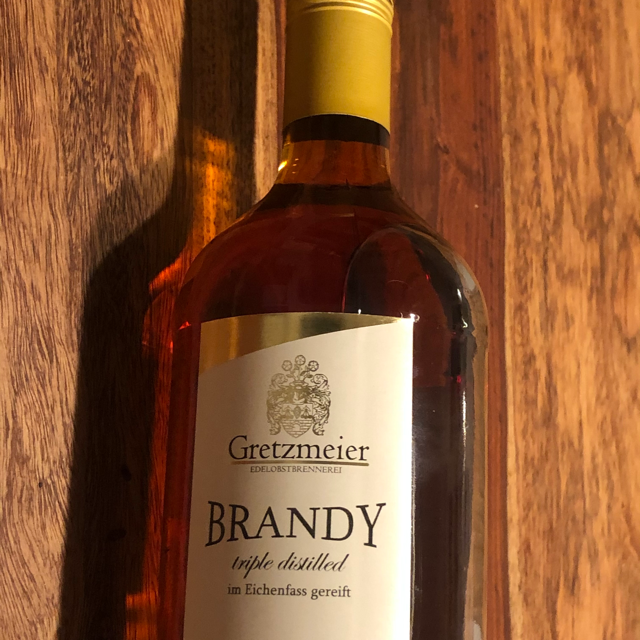 Gretzmeier Brandy triple destilled