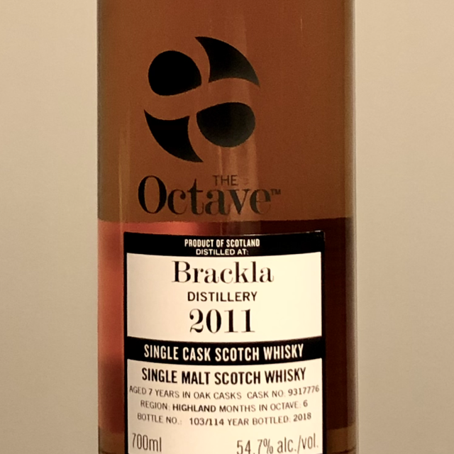 Brackla 2011, The Octave (cask #9317776)