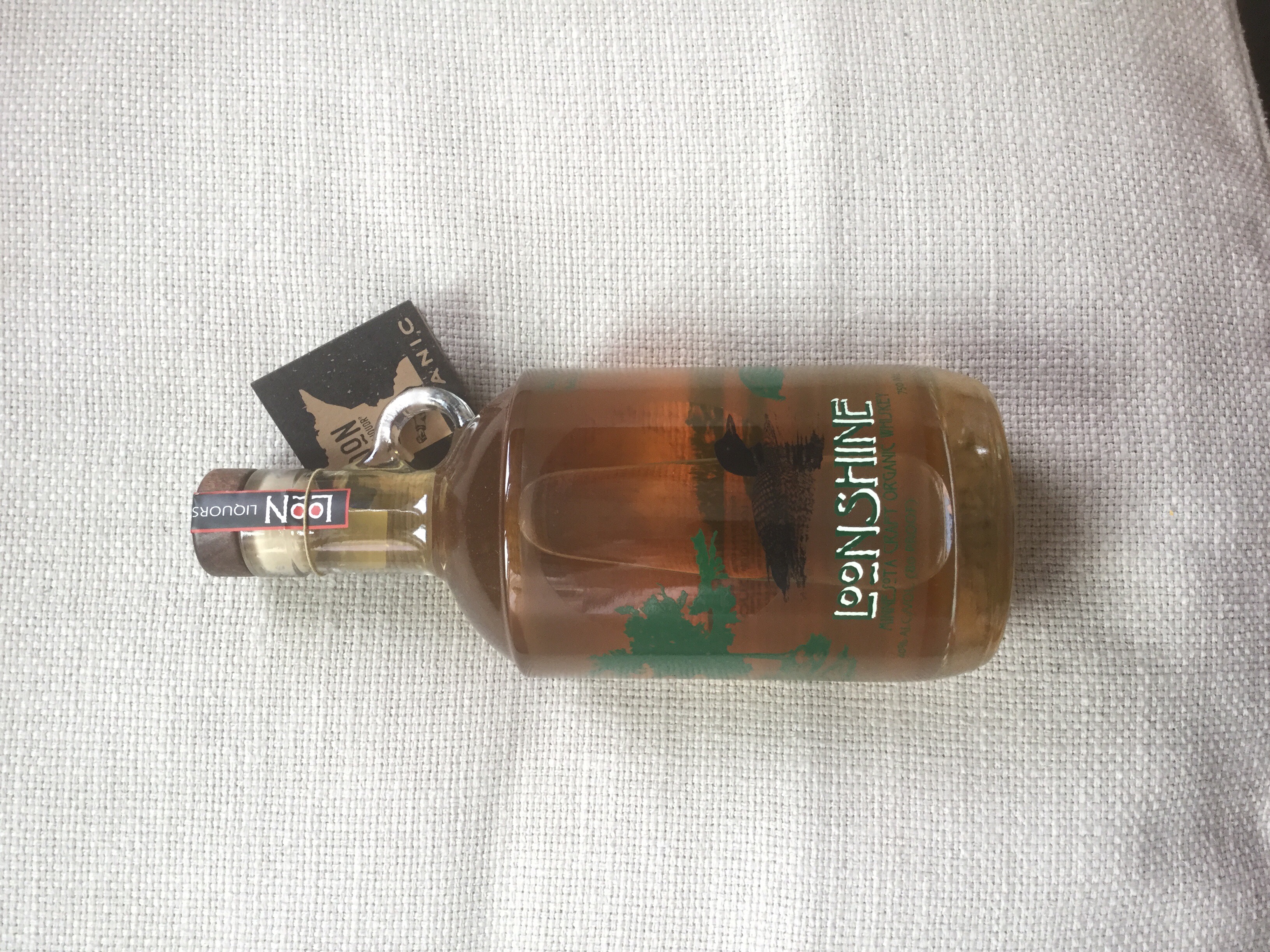 Loonshine Minnesota Craft Organic Whiskey