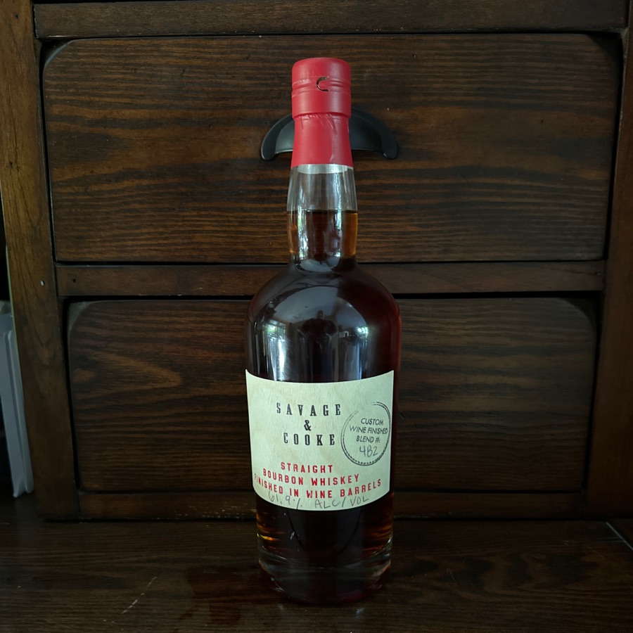 Savage & Cooke finished in wine barrels