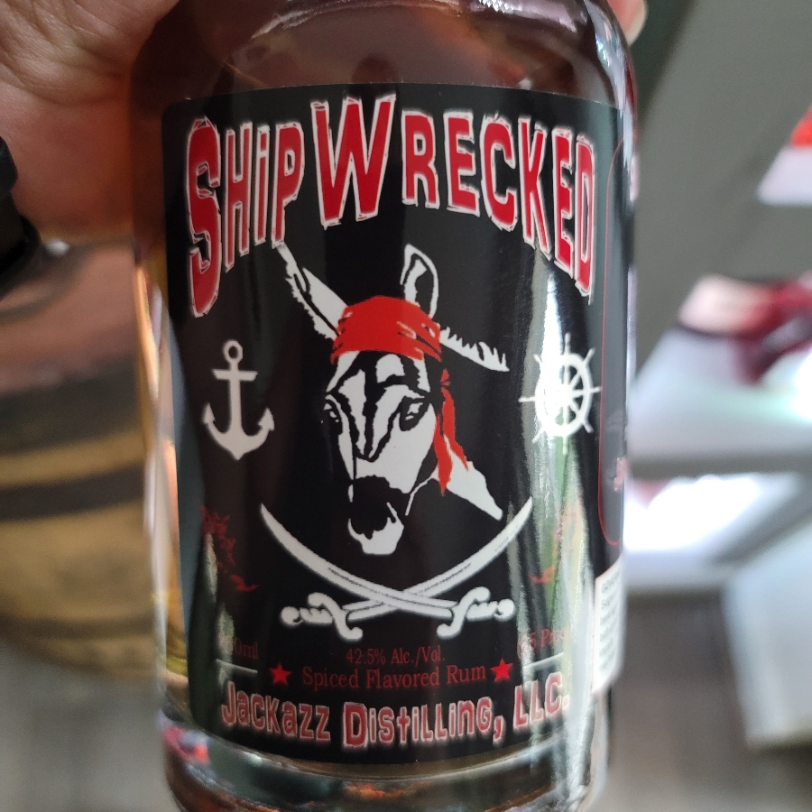 Jackazz Distilling Ship Wrecked Spiced Rum