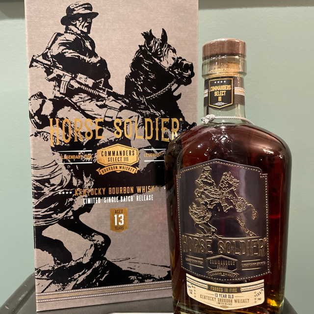 Horse Soldier 13 Year Commanders Select III Single Batch Bourbon