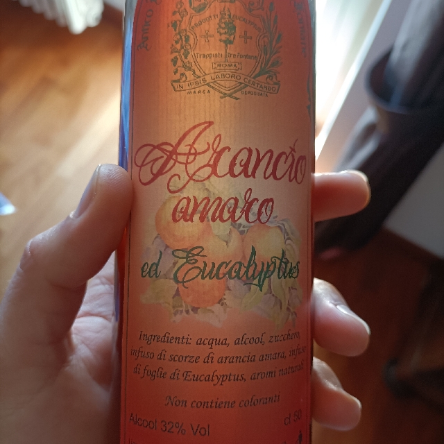 Liquorificio Tre Fontane Arancio Amaro ed Eucaliptus