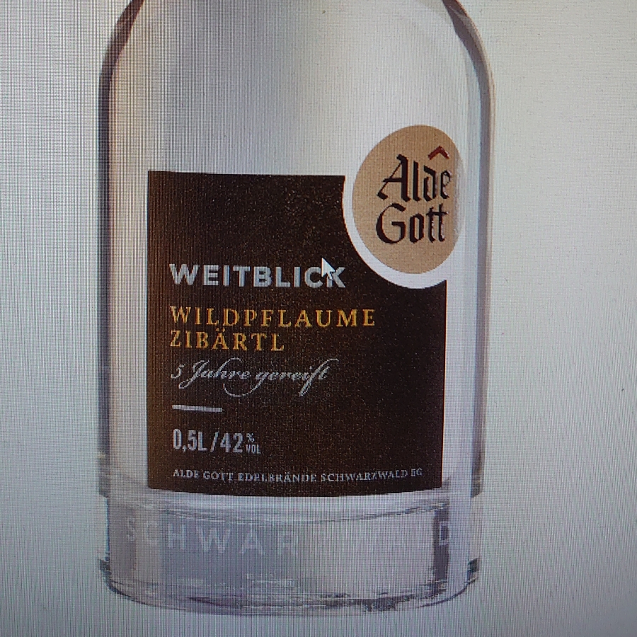 Weitblick Zibärtle Schnaps