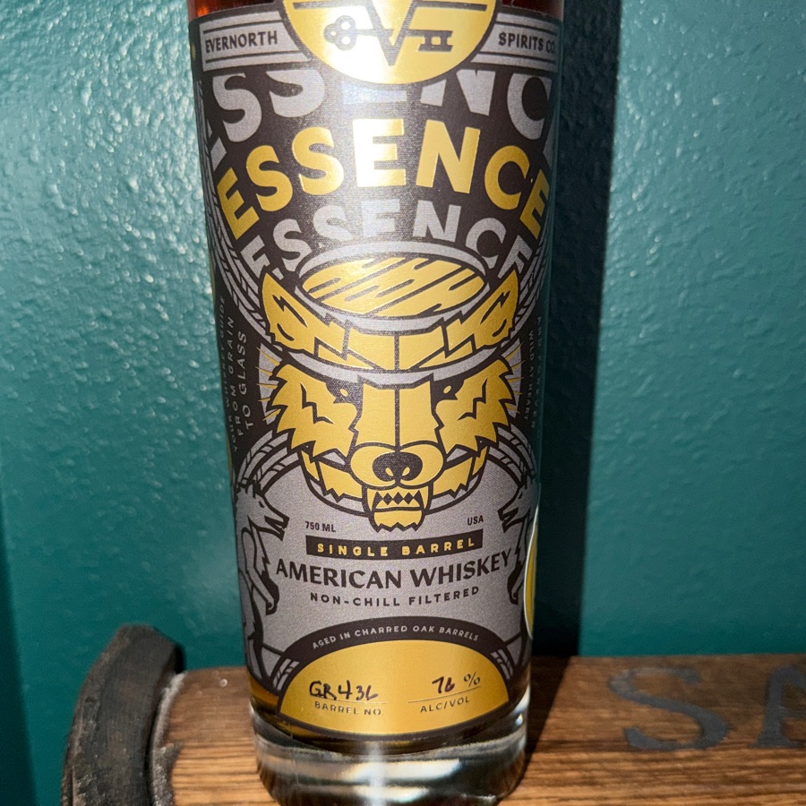 Evernorth Essence (single barrel) America Whiskey (whiskey weather) Hazmat