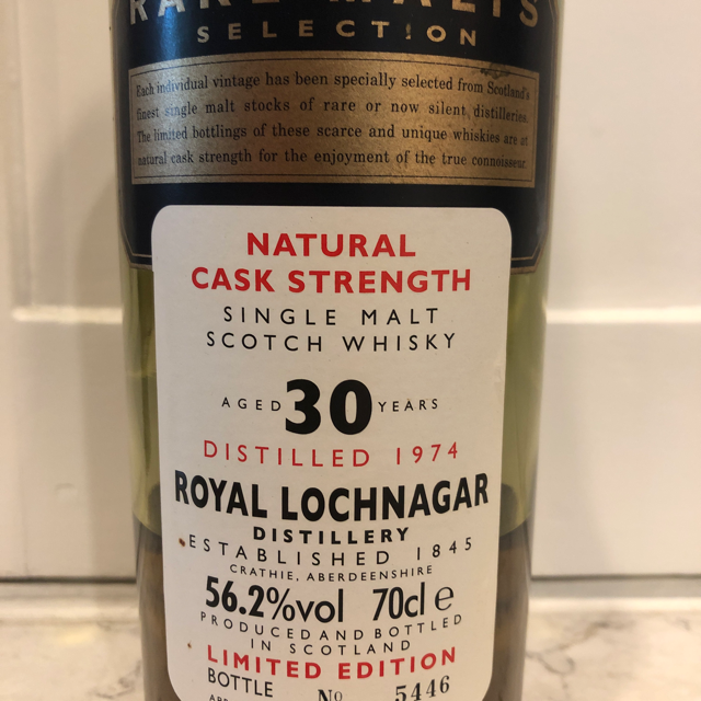 Royal Lochnagar Limited Edition 1974