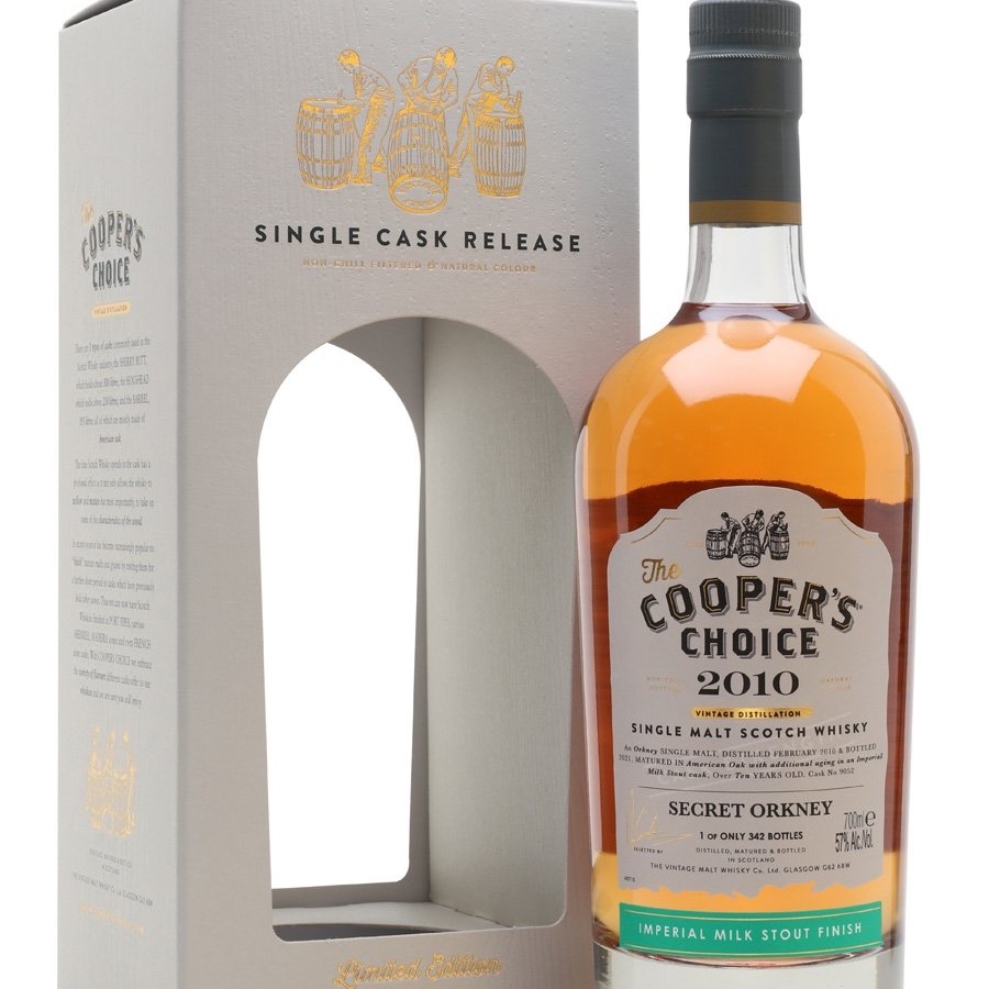 The Cooper's Choice Secret Orkney 2010 10 Year Old