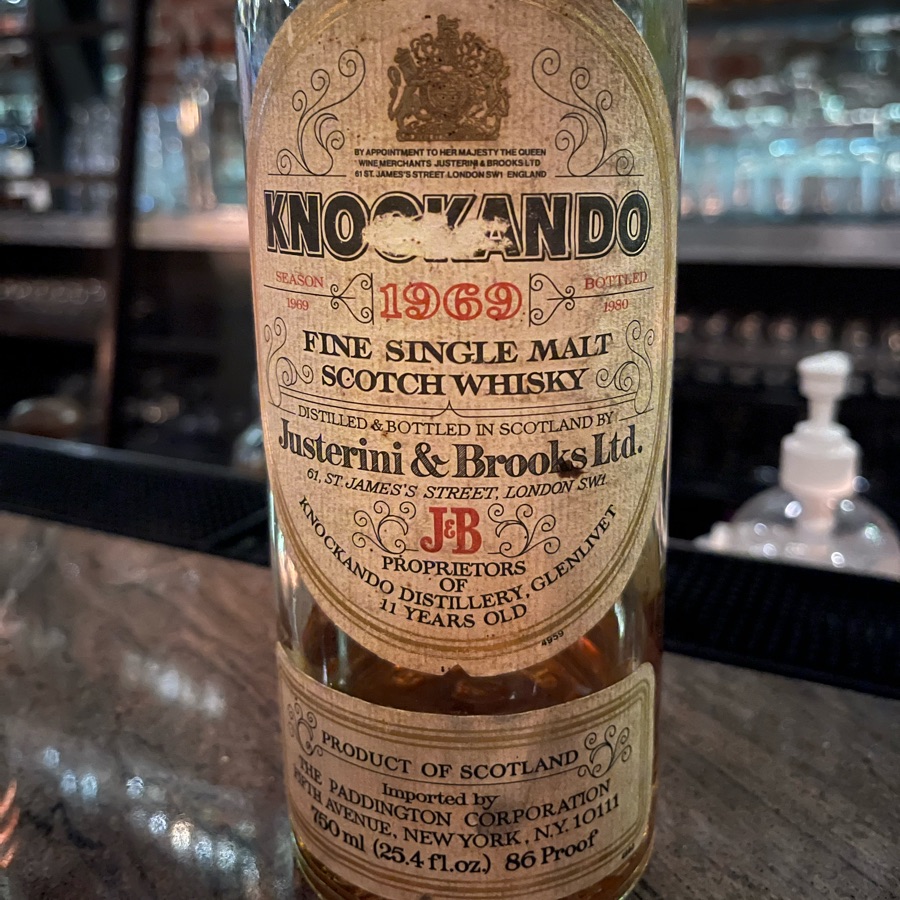 Knockando 1969 11 Years Old