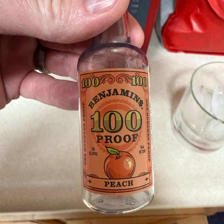 Benjamin$ 100 Proof Peach