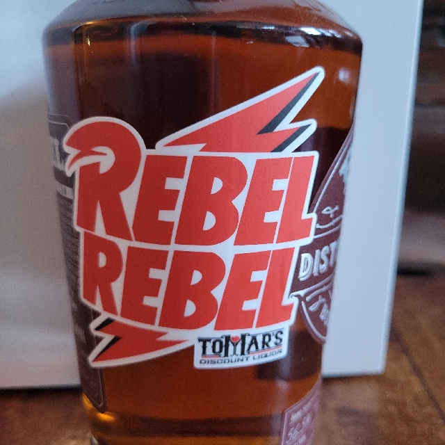 Rebel Rebel, Rebel Distiller's Collection Kentucky Straight Bourbon Whiskey, Tomar's Private Select