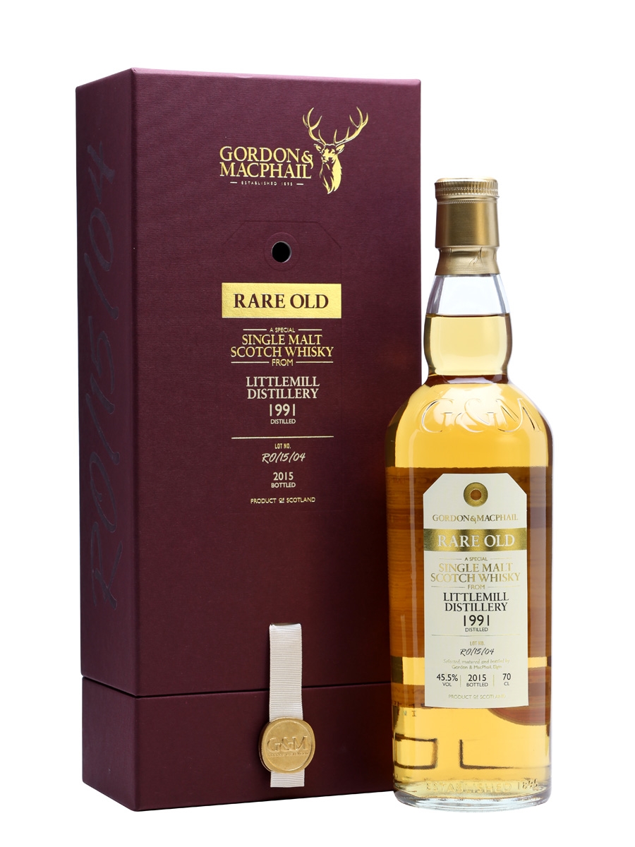 Littlemill 1991 24 year Rare Old (Gordon & MacPhail)