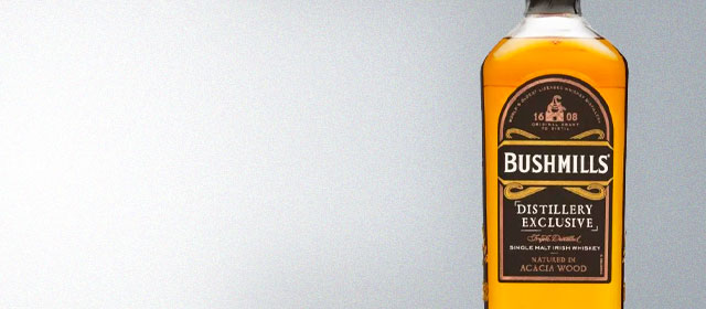Bushmills Distillery Exclusive Acacia Wood