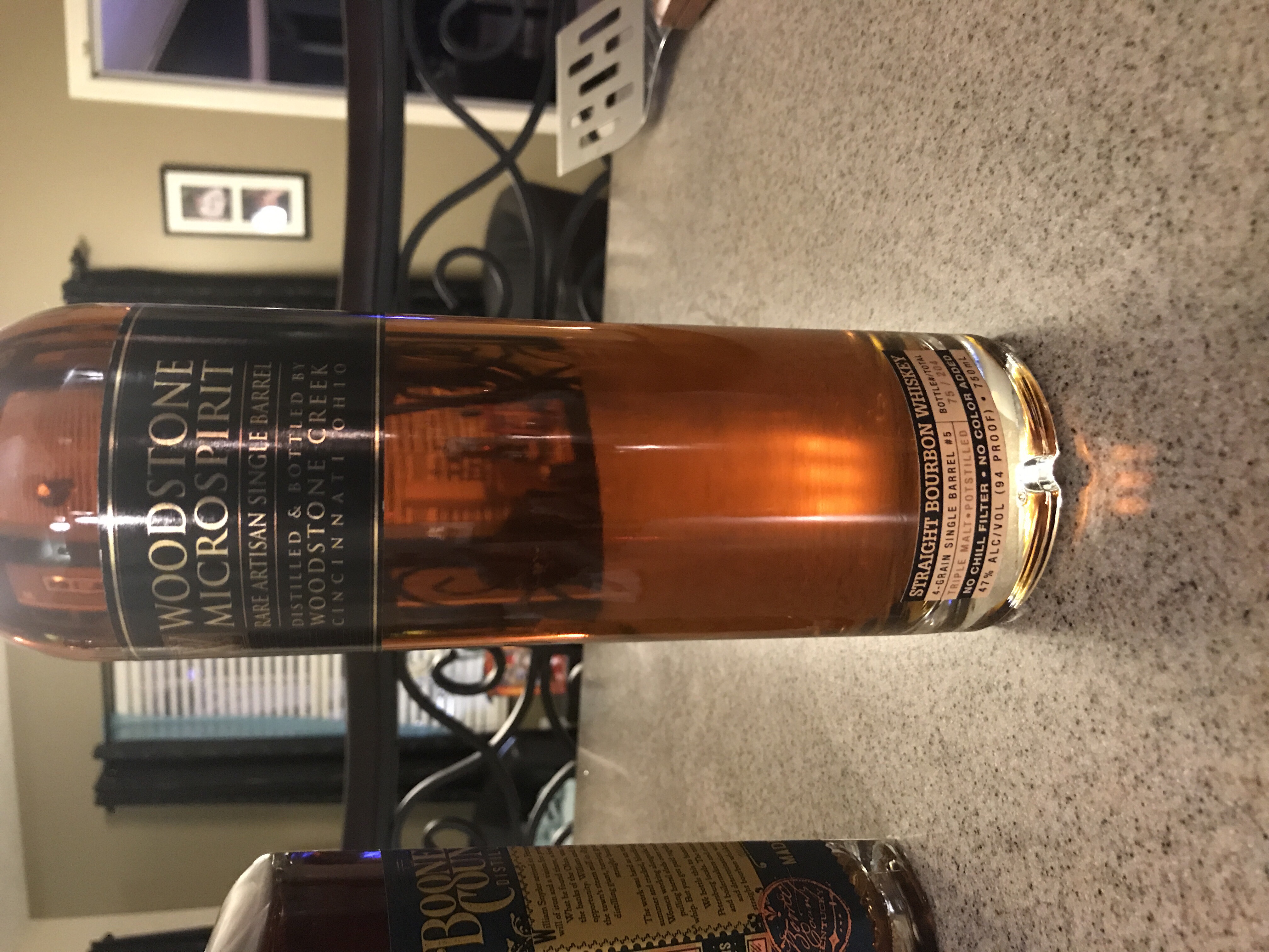 Woodstone Microspirit Rare Artisan Single Barrel