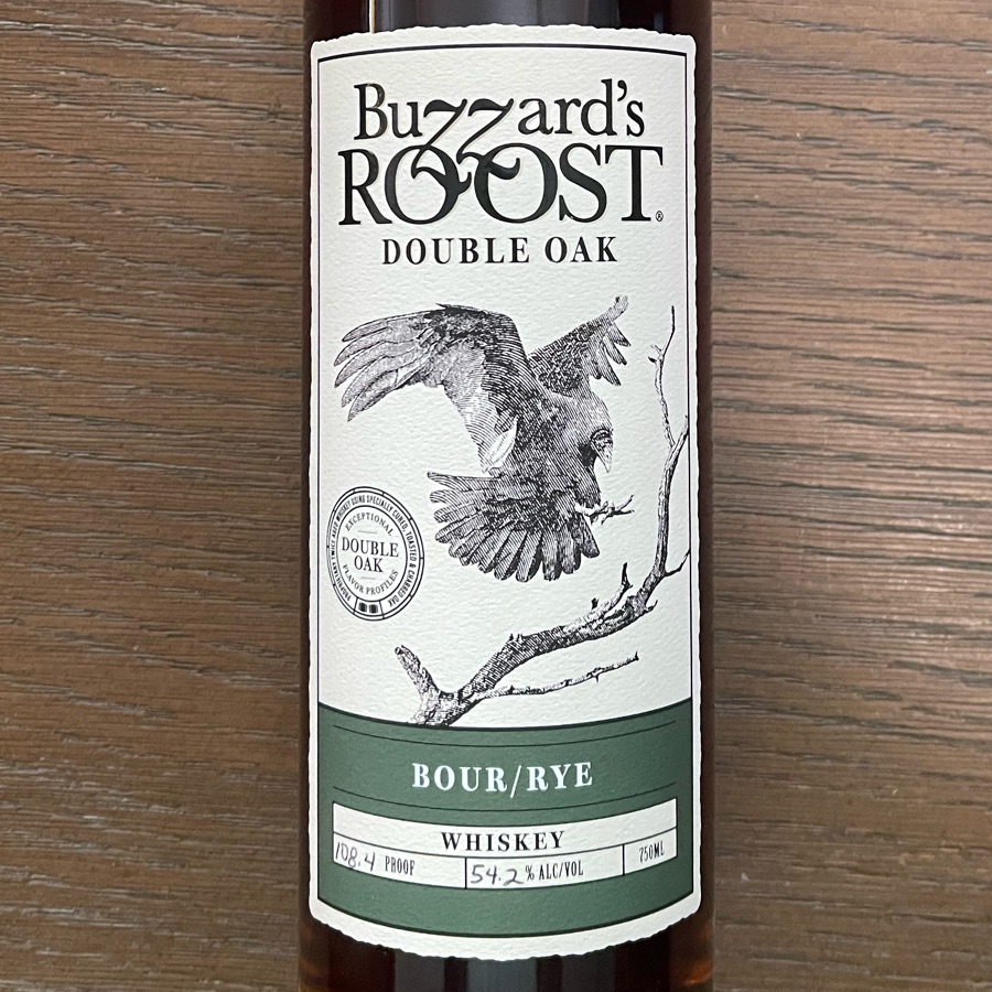 Buzzard's Roost Double Oak Bour/Rye Whiskey