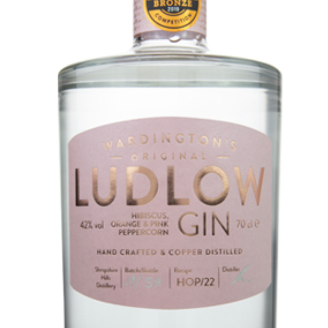 Ludlow Hibiscus Orange & Pink Peppercorn Gin