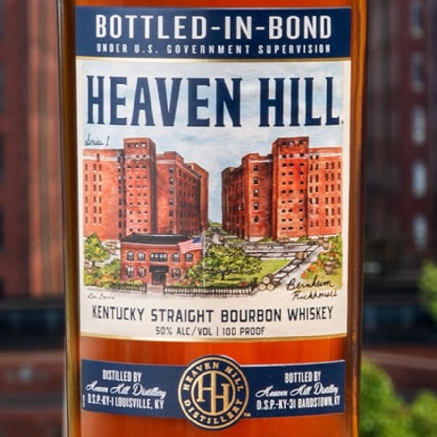 Heaven Hill Bottled-In-Bond Kentucky Straight Bourbon Whiskey - Artist Series Collection - Series 1 - Bernheim Rickhouses