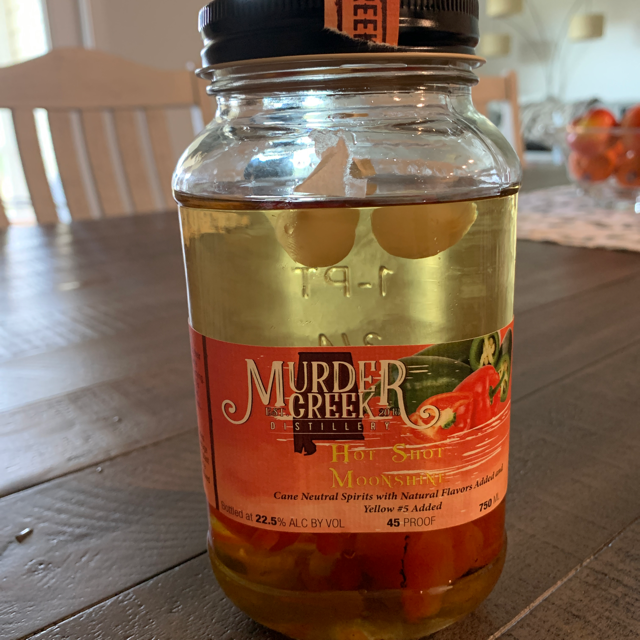 Murder Creek Distillery Hot Shot Moonshine