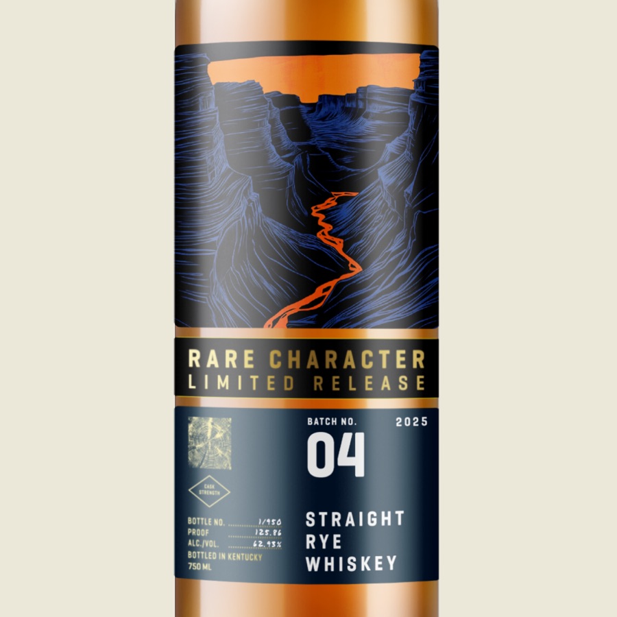 Rare Character Limited Release 2025 Batch 04 Straight Rye Whiskey