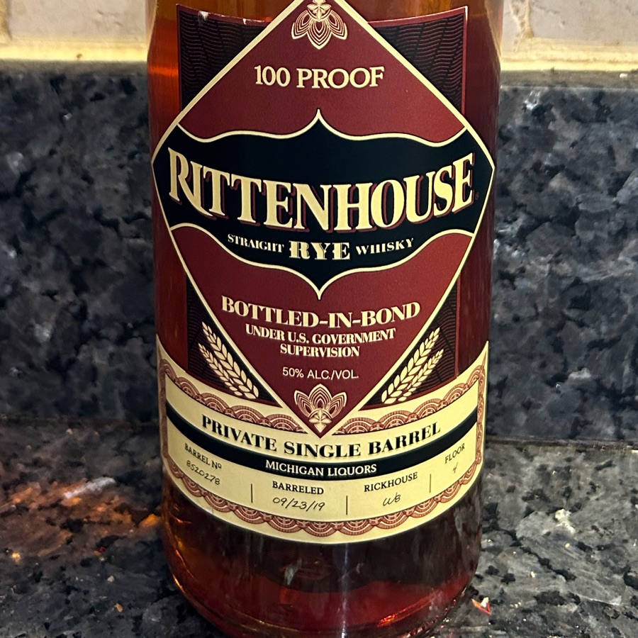 Rittenhouse Rye (Michigan Liquors)