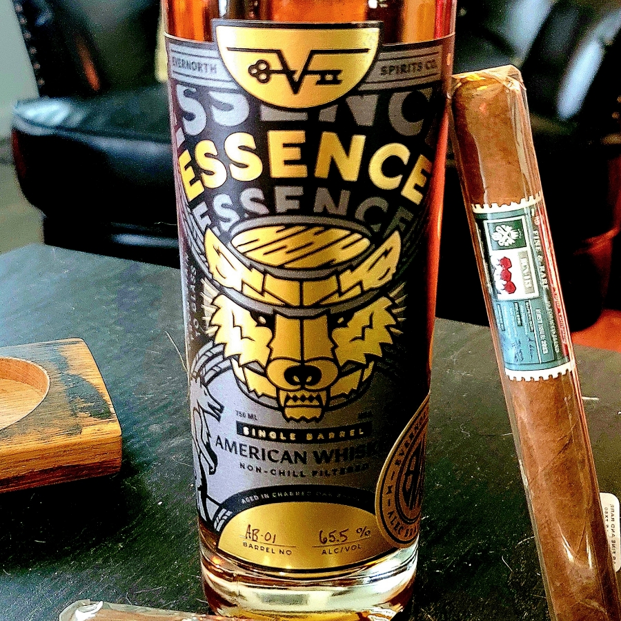 Evernorth Spirits Co Essence Single Barrel Cask Strength American Whiskey (Alec Bradley Barrel Pick)