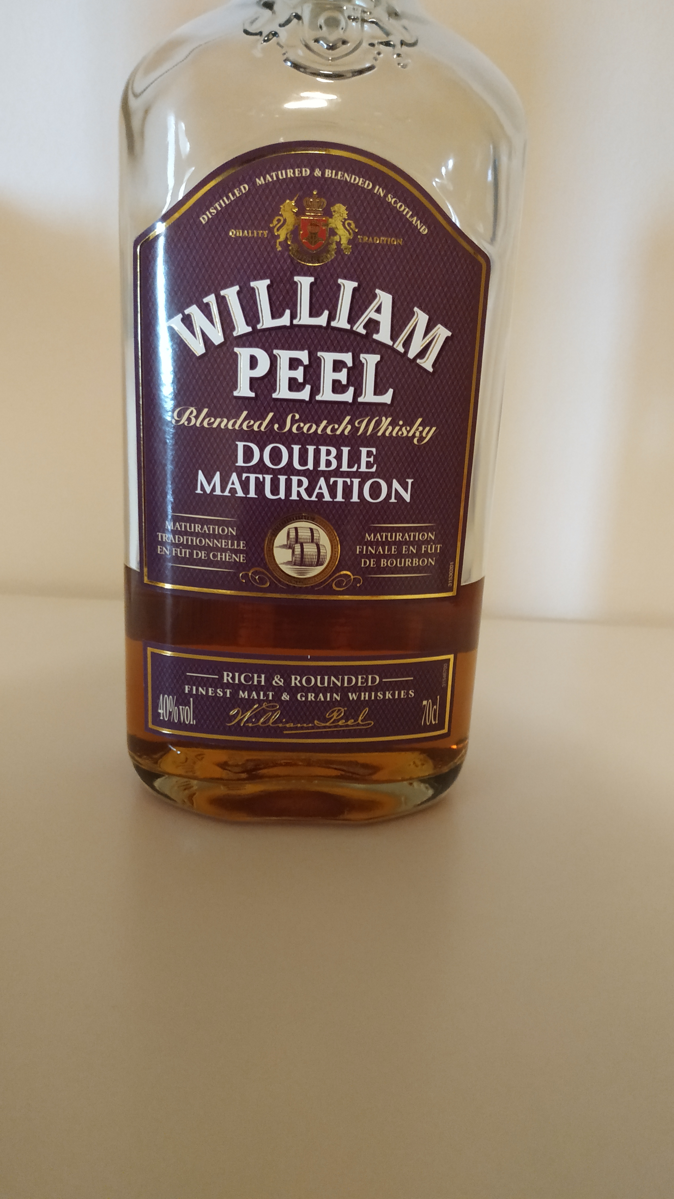 William Peel Double Maturation