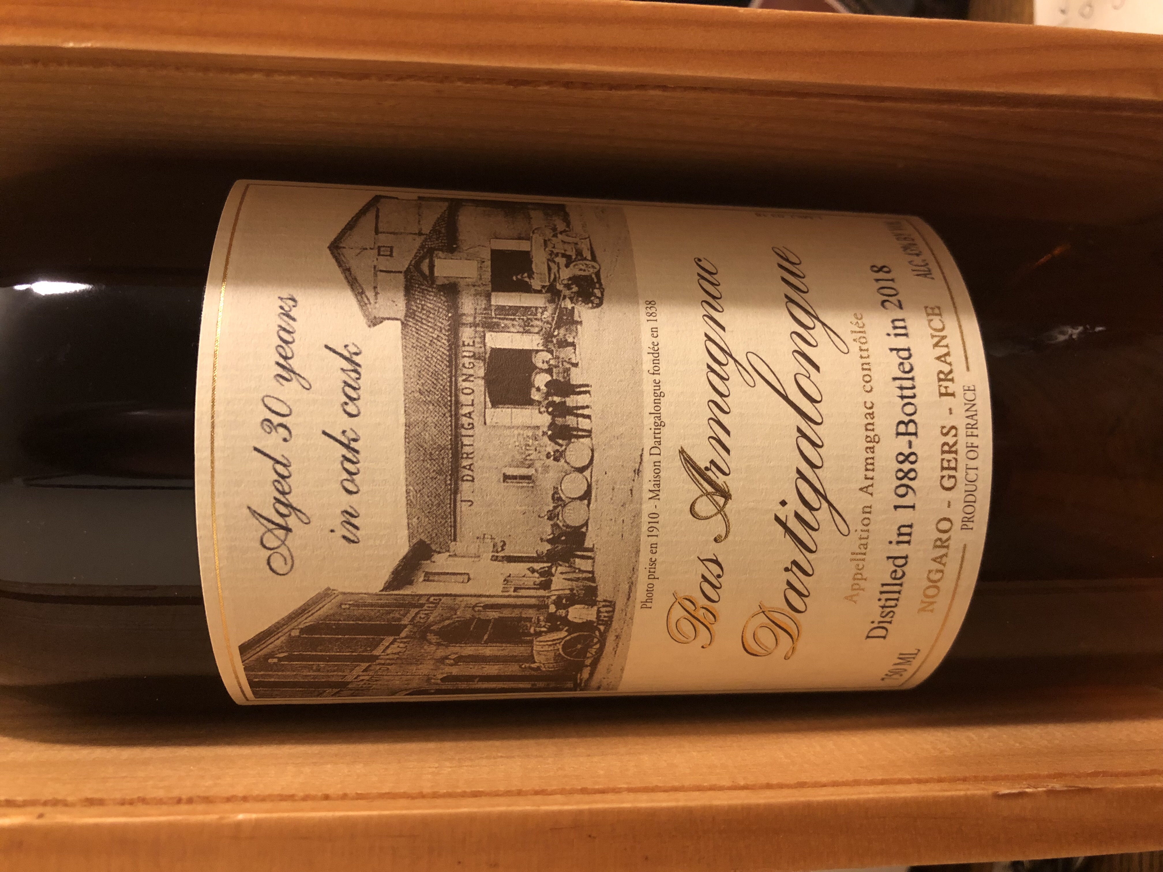 Dartigalongue Armagnac 1988