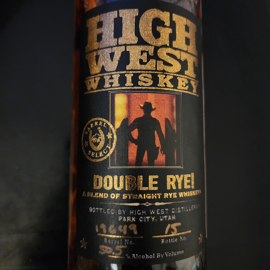 High West Double Rye Barrel Select #19649