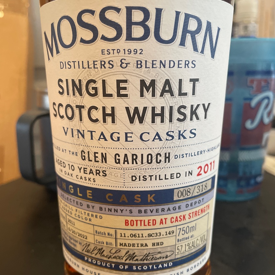 Glen Garioch 2011 10 Years Old Single Cask (Mossburn)