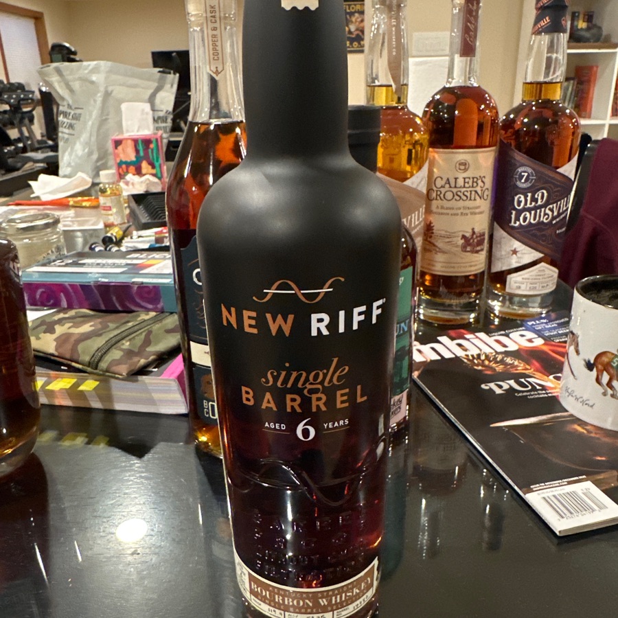 New Riff Kentucky Straight Bourbon Whiskey Aged at Least 6 Years Single Barrel Selection (American Whiskey Forum Barrel No. 17480)