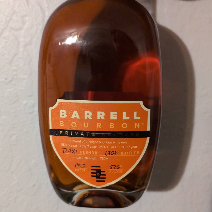 Barrell Bourbon Private Release DAX1