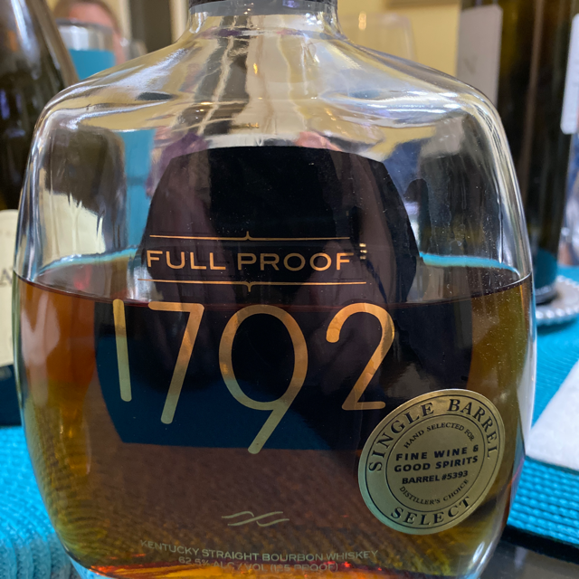 1792 Full Proof Single Barrel Select FWGS #5393
