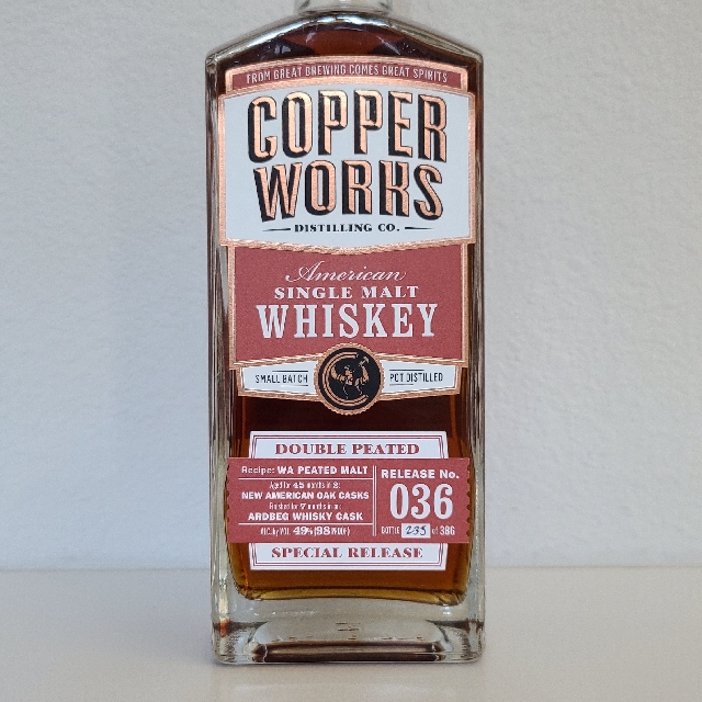 Copperworks American Single Malt (Release No. 036)