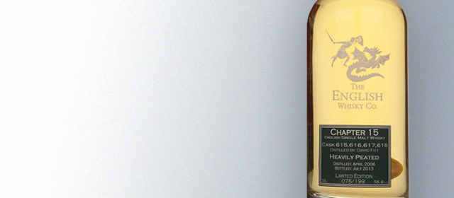 English Whisky Co. Heavily Peated, Chapter 15 Cask Strength