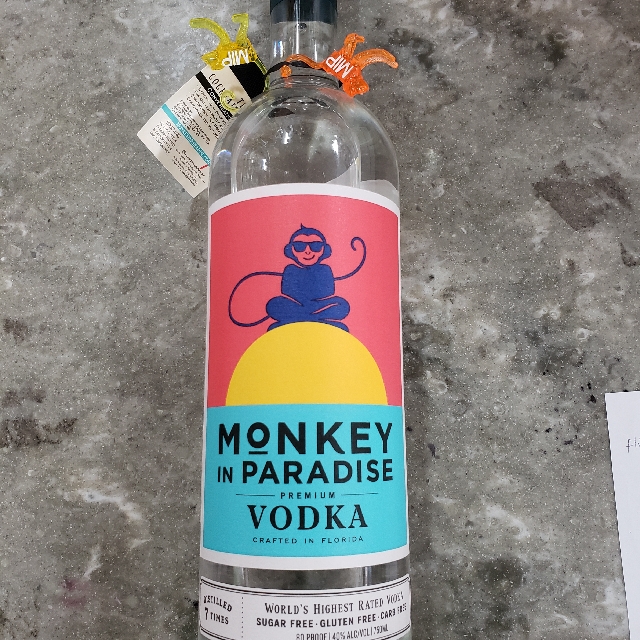 Monkey in Paradise Vodka