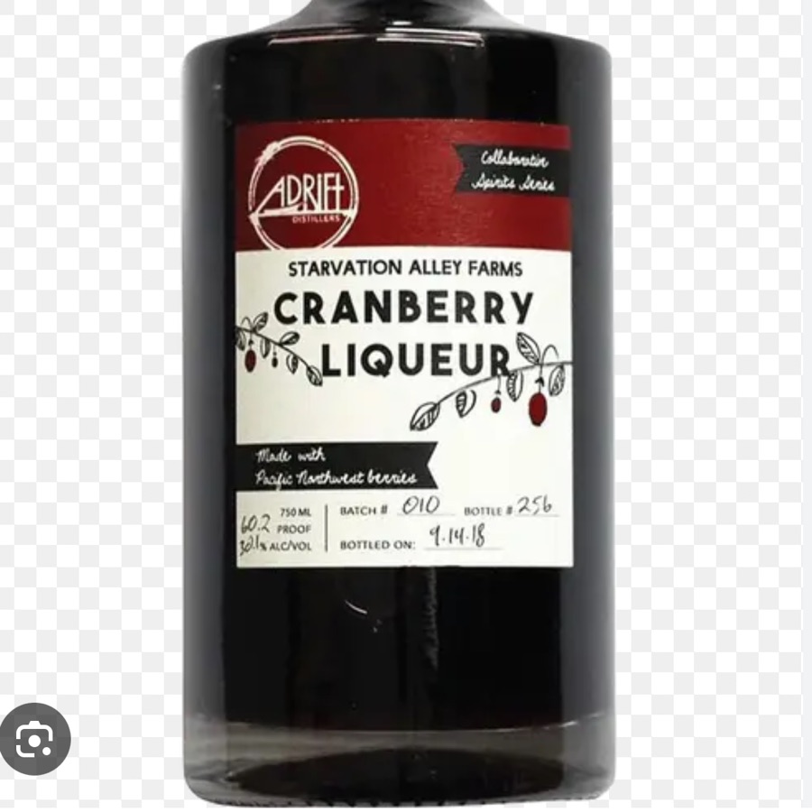 Adrift Cranberry Liqueur
