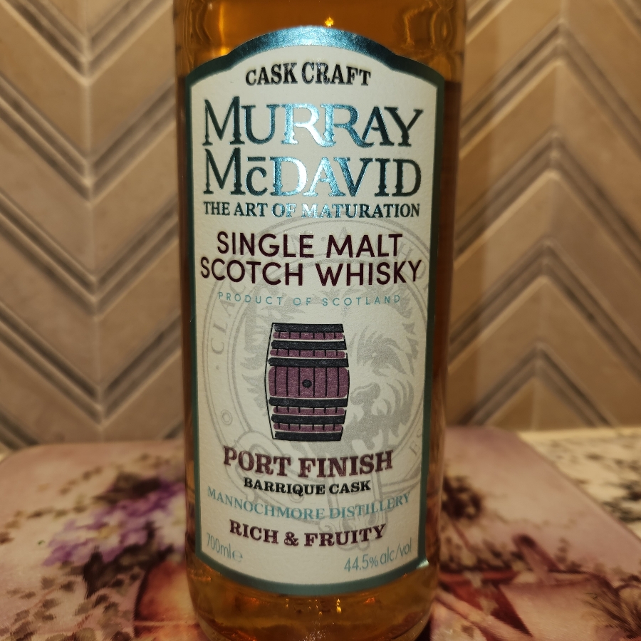 Murray McDavid Cask Craft Port Finish Barrique Cask