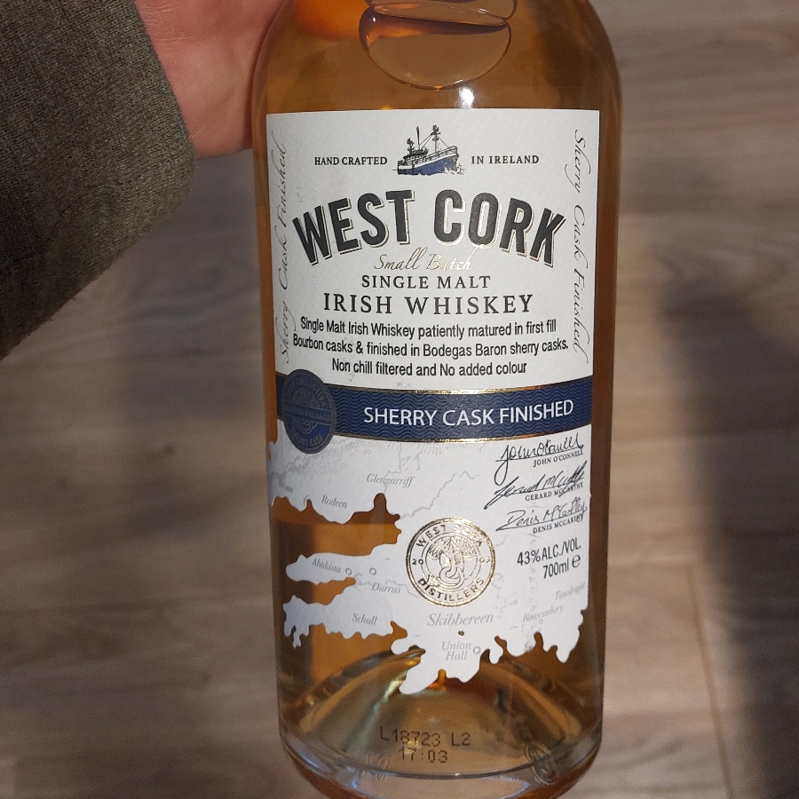 West Cork Single Malt Sherry Cask Finished