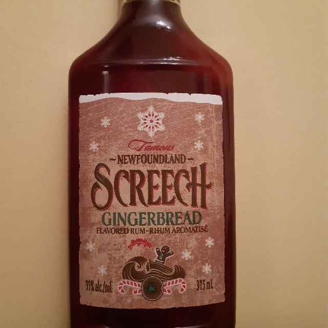 Newfoundland screech gingerbread
