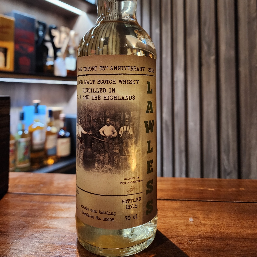 Moon Import Lawless, Laphroaig 99%