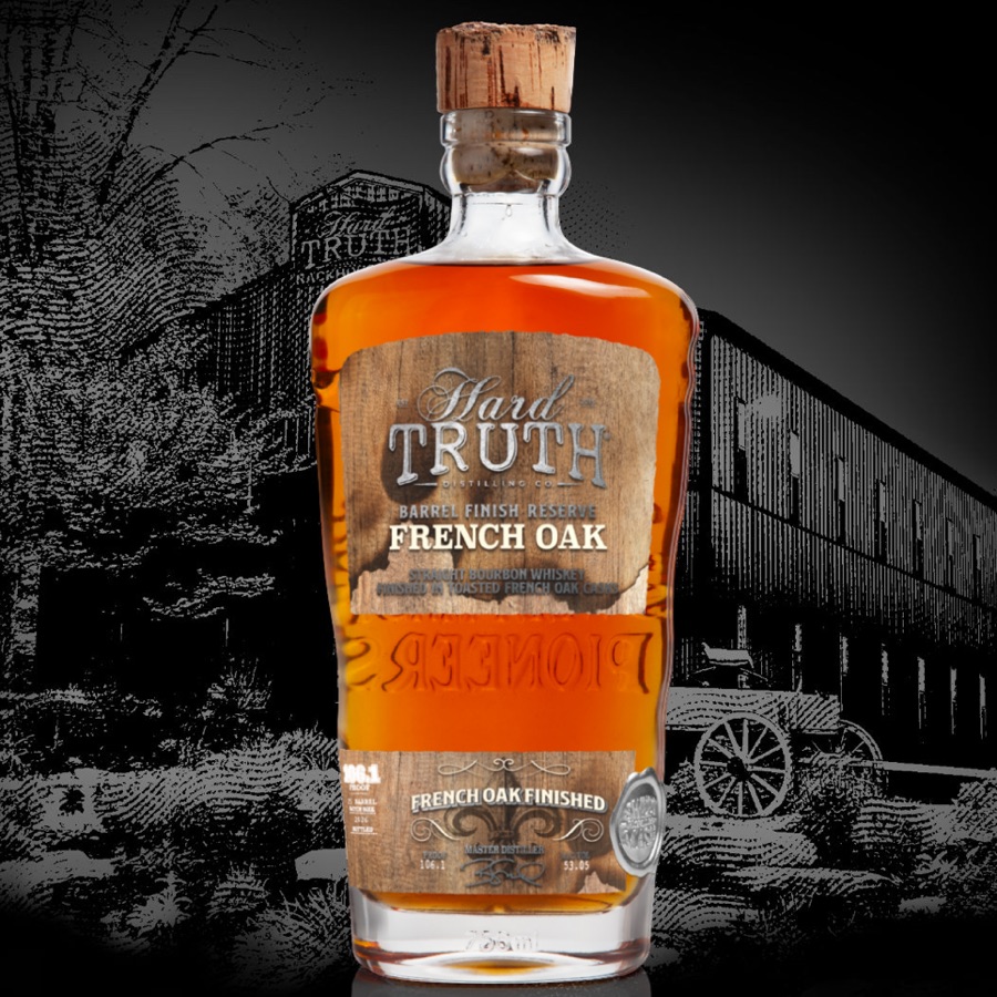 Hard Truth Barrel Finish Reserve French Oak Straight Bourbon Whiskey