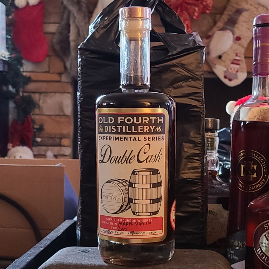 Old Fourth Distillery Experimental Series Double Cask Finished for 2 Years in Maple Vanilla