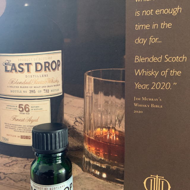 The Last Drop 56 Year Blended Scotch Whisky