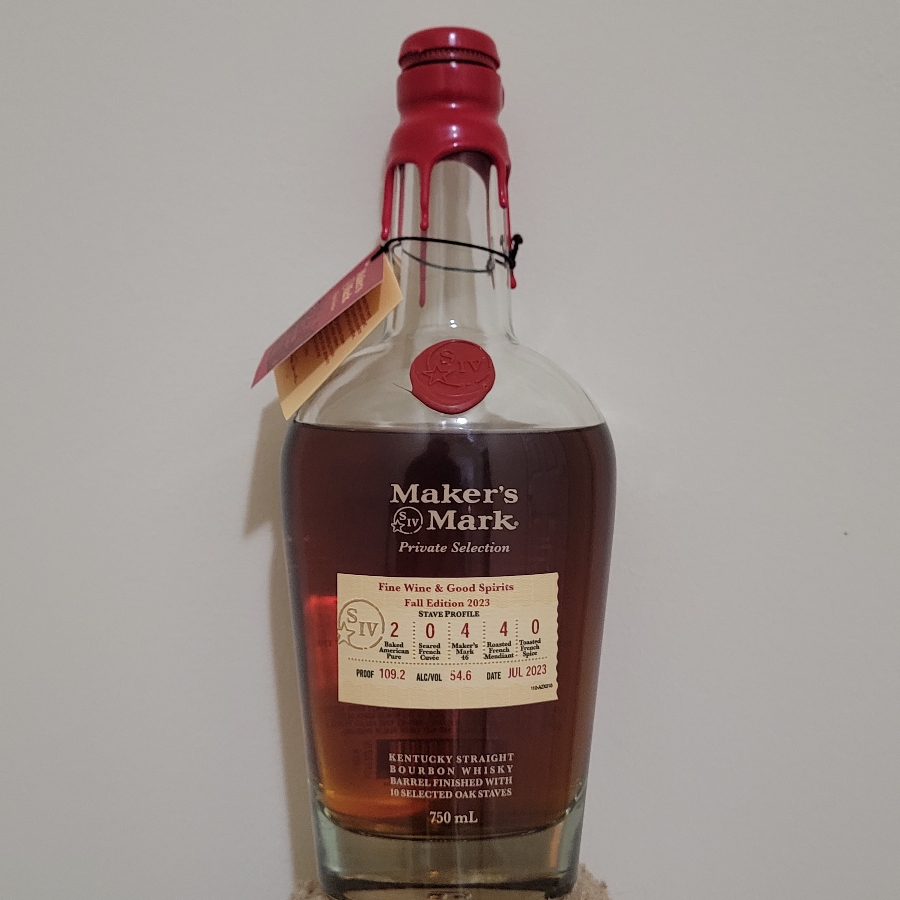 Maker's Mark Private Selection (Fine Wine & Good Spirits - Fall Edition 2023)