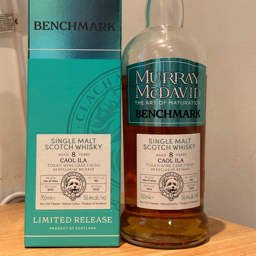 Caol Ila 2014 8 Year Benchmark Tokaji Finish (Murray McDavid)