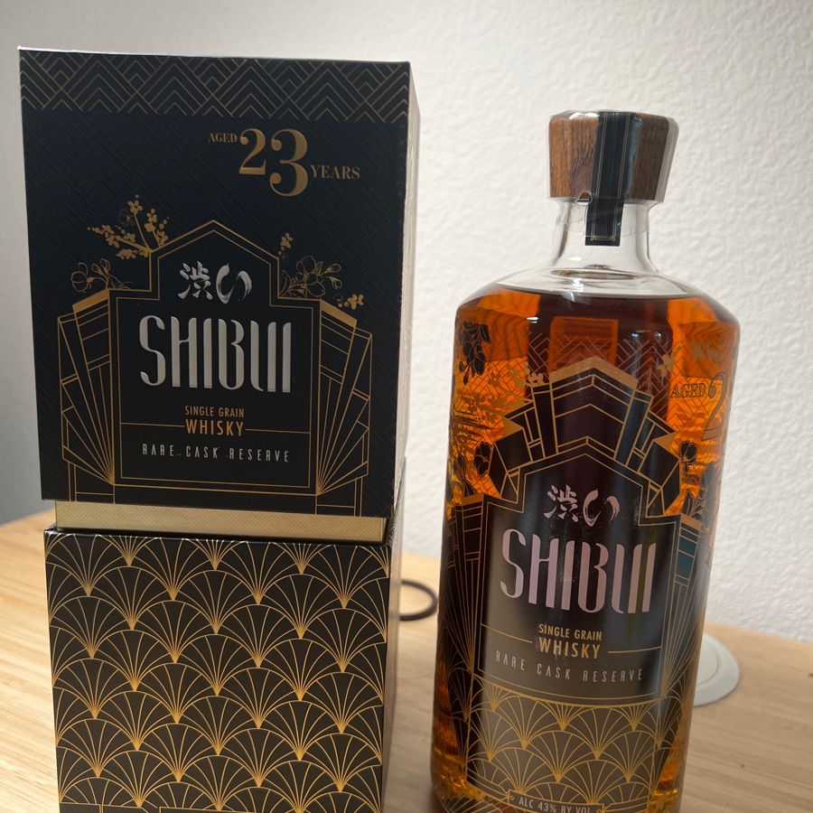 Shibui Single grain 23 year rare cask reserve