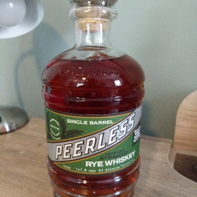 Peerless Single Barrel Kentucky Straight Rye "Toffee and Tobacco"