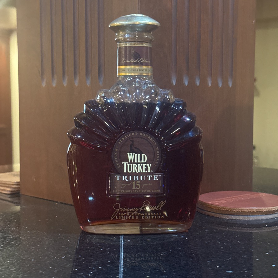Wild Turkey Tribute 15 Yr 50th Anniversary Limited Edition