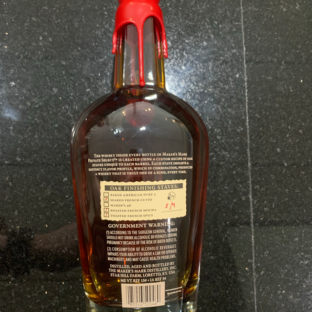 Maker's Mark Private Select Picolo's Selection No.2
