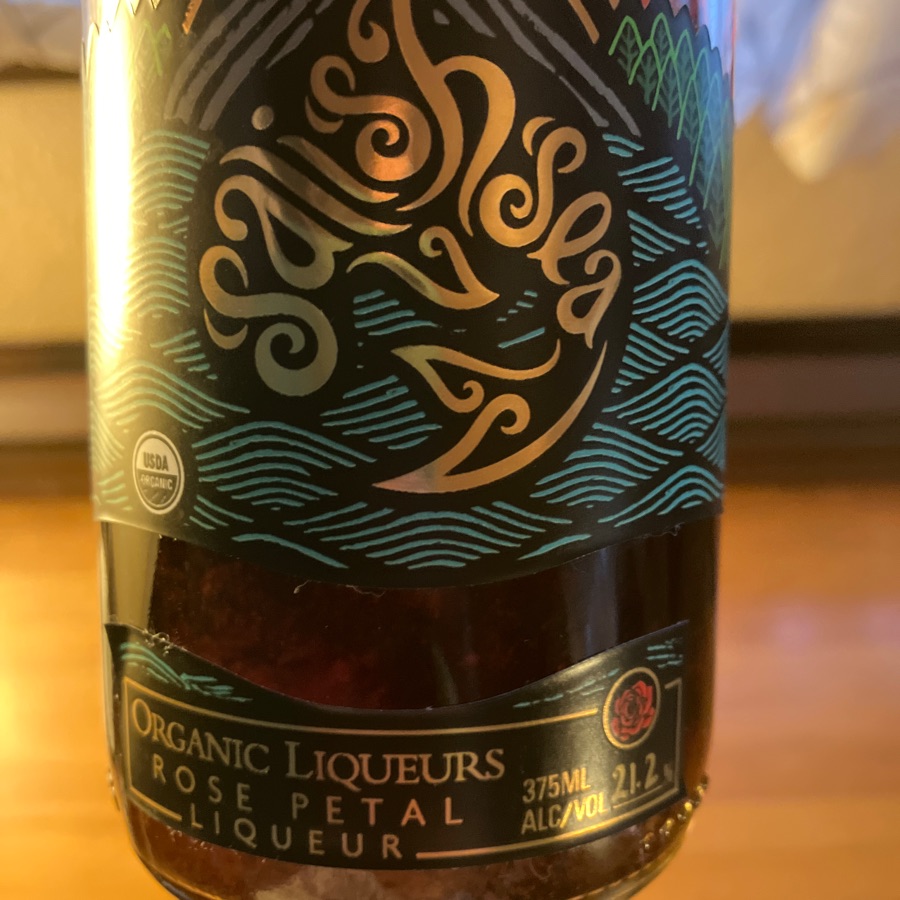 Salish Sea Rose Petal Liqueur